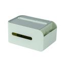 Tissue Box Multifunctional Remote Control Storage Drawer Green