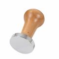 2x Tamper Wooden Handle Barista Espresso Machine 51mm Wood Color