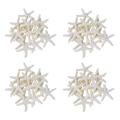 15 Pieces Creamy-white Pencil Finger Starfish for Wedding Dcor