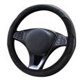 Car Steering Wheel Cover Non-slip for Car Decoration Black