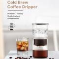 Coffee Dripper Iced Coffee Brewer Maker Stainless Steel Filter