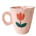Coffee Cup for Tea Milk Creative Gifts Cup(pink)