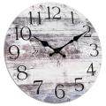 Wall Clock, Retro Wall Clocks for Home Bedrooms Living Room (10 Inch)