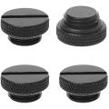 4-pack G1/4 Inch Plug Fitting with Coin Slot for Pc Water Cooling