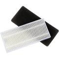 10 Filters & 10 Side Brushes for Lefant M201 T700 M520 Vacuum Cleaner