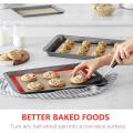 1set Macaron Non-stick Silicone Baking Mat Cookie Pad