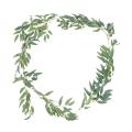 3x 1.8m Artificial Fake Eucalyptus Leaf Simulation Rattan Green