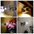 Hinge Led Sensor Light for Kitchen Cabinet , Bedroom 10pcs Warm White