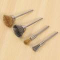72pcs Wire Wheel Brush Set, Copper and Wire Brush Set