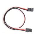 10pieces Of 300mm for Rc Jr Futaba Male-to-male Servo Extension Cable