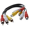 3.5mm Male to Male Stereo Headphone Connector Cable (red Black)