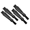 4pieces Double-sided Razor Trimmer Shaver Cleaning Brush