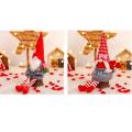 Valentine's Day Couple Sitting Long-legged Doll Window Decor (boy)