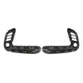 1 Pair Front Bumper Grille Driving Lamp Cover for Elantra 2016-2019