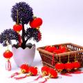 Chinese New Year Diy Plastic Lanterns, New Year Home Decorations A