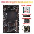 X79 H61 Btc Mining Motherboard with E5 2603 V2 Cpu 4gb Ram 120g Ssd