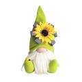 Bee Gnome Sunflower Doll Decor, Handmade Faceless Doll Ornaments,a