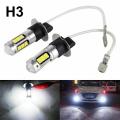 2pcs H3 Super Bright Led Fog Driving Drl Light Bulbs 6000k White