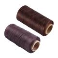 260m 150d 1mm Leather Wax Thread Hand Needle Cord Light Brown