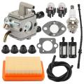 Carburetor Air Filter Kit for Stihl Fs120 Fs200 Fs250 Fs300 Fs350