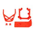Front and Rear Support Frame Kit for 1/5 Hpi Rovan Baja Rc Car-red