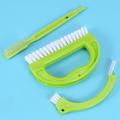 Grout Brush,(3 In 1)cleaner Brush,tile Joint Scrub Brush with Handle