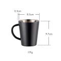 300ml Stainless Steel Coffee Mug Portable with Handle-black