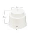 3pcs Plastic Can Holder with Drain for Boat Car Marine Rv (white)