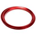 5pcs Red Air Vent Outlet Cover Ring Trim for Benz A Class A200 A180