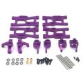 Steering Cup Swing Arm Upgrade Parts Kit for Wltoys Rc Car,purple