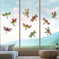 30 Pcs Dragonfly Window Clings Anti-collision Window Clings Decals