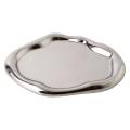 Modern Ceramic Silver Plated Plate Desktop Decoration Silver A