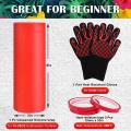 Red Sublimation Tumblers Silicone Bands Sleeve Kit for 20oz Tumbler