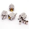 5pcs Crimping Coaxial Rf Connector for Rg58/u Lmr195 Coaxial Cable