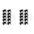 20pcs Plastic Spray Head Sprayer Hand Button Watering Nozzle