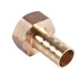 12mm Hose Barb 1/2bsp Female Thread Quick Connector Adapter Gold
