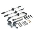 Upgrade Steel Gear Bridge Axle Gears for 1/16 Rc Car Spare Parts,6wd