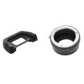 Dk-21 Black Rubber Coated Eyecup Eyepiece for Nikon D90 D80 D70s D7