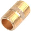 Solid Brass 1/4" Pt Male Thread Water Hose Pipe Straight Connector