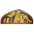 Wooden Jesus Puzzles Nativity Puzzle with Wood Design for Kids Adult