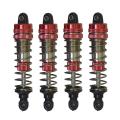 4pcs Metal Shock Absorbers Damper for Xlf Rc Car Spare Parts,1