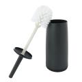 Toilet Brushes with Holder Black for Bathrooms Modern Design with Lid