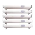 Drawer Dividers 5 Pack,adjustable 4 Inch High From 11-17 Inch