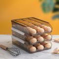 Large Capacity Egg Holder for Refrigerator, Organizer Bin ,2 Layer