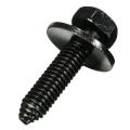 20 Pcs Engine Cover Fixing Fitting Clips Screws Kit