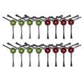 16pcs Side Brush for Ecovac Deebot Ozmo T9 T9 Aivi /t8 Max T8 Power