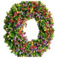 Colorful Wreath, for Front Door Or Spring Decorations for Home A