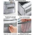 Wardrobe Clothes Organizer for Jeans, Drawer Organizers (2 Packs)