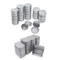 Pack Of 40 Screw Top Round Aluminum Tins Cans