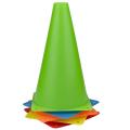 10 Pcs Soccer Training Marker Bucket 9in/23cm Agility Marker Cone